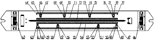 An aircraft long beam multi-position automatic fixture