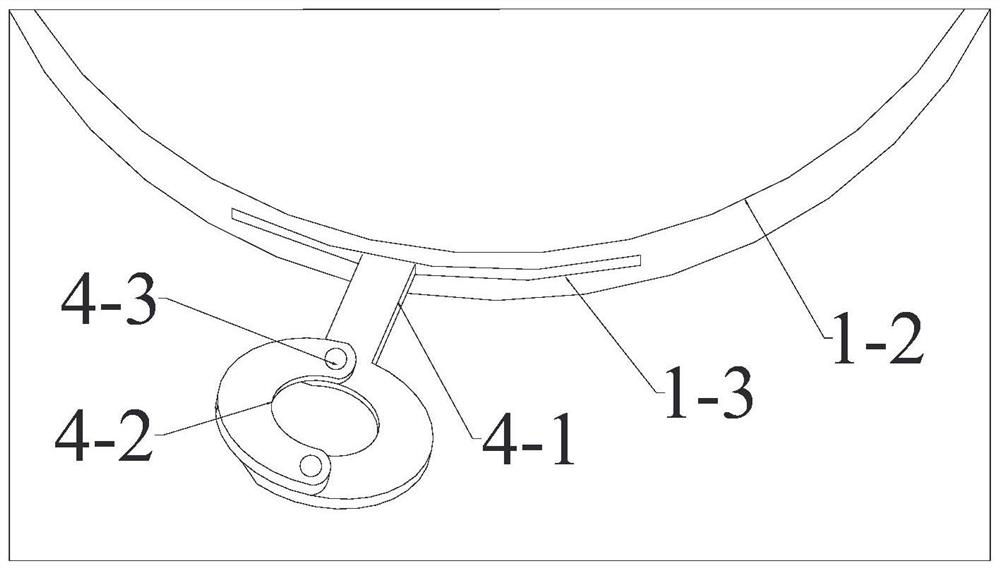 A composite galloping restraint spacer with variable damping grip