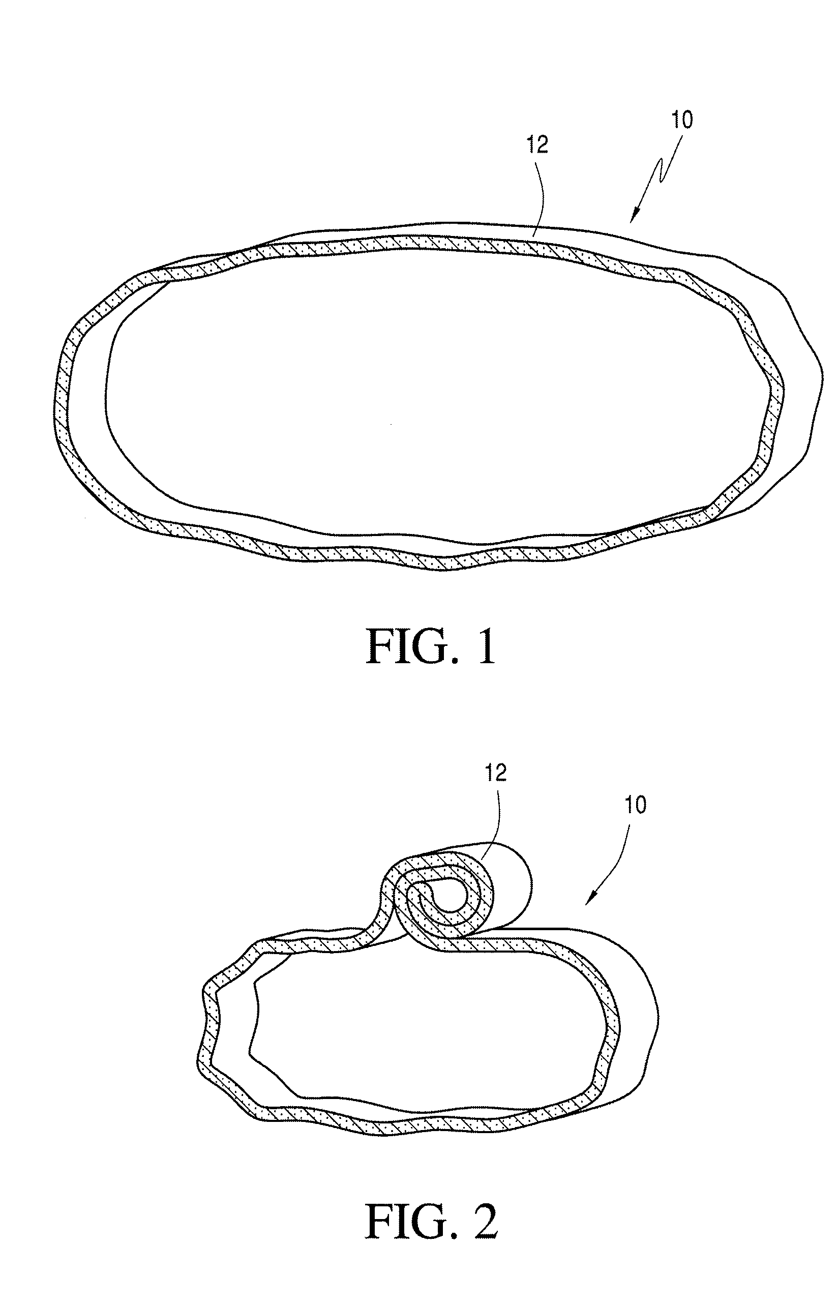 Method of rolling stomach tissue so as to maximize the contact surface area of a fold