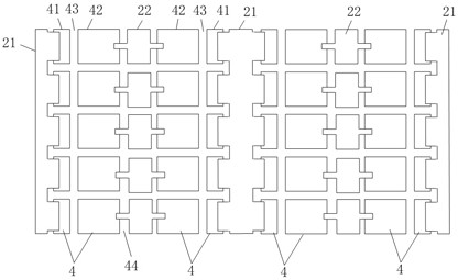 An array integrated micro LED chip and its manufacturing method