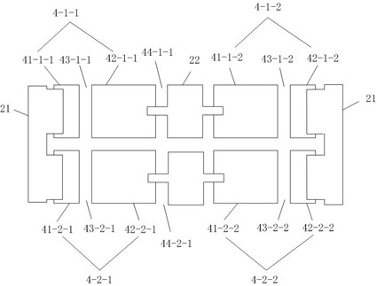 An array integrated micro LED chip and its manufacturing method