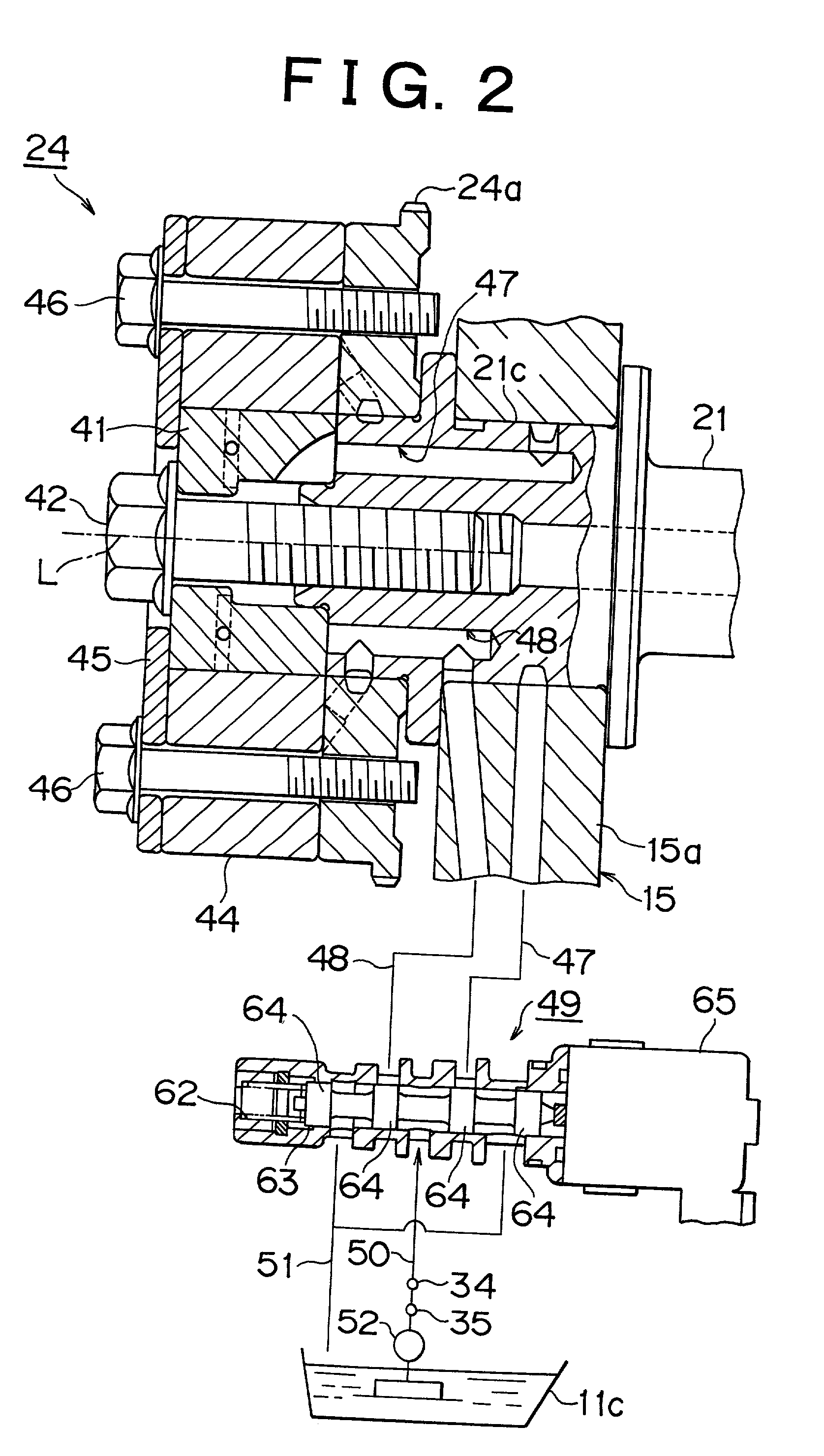 Valve timing control apparatus and method of internal combustion engine