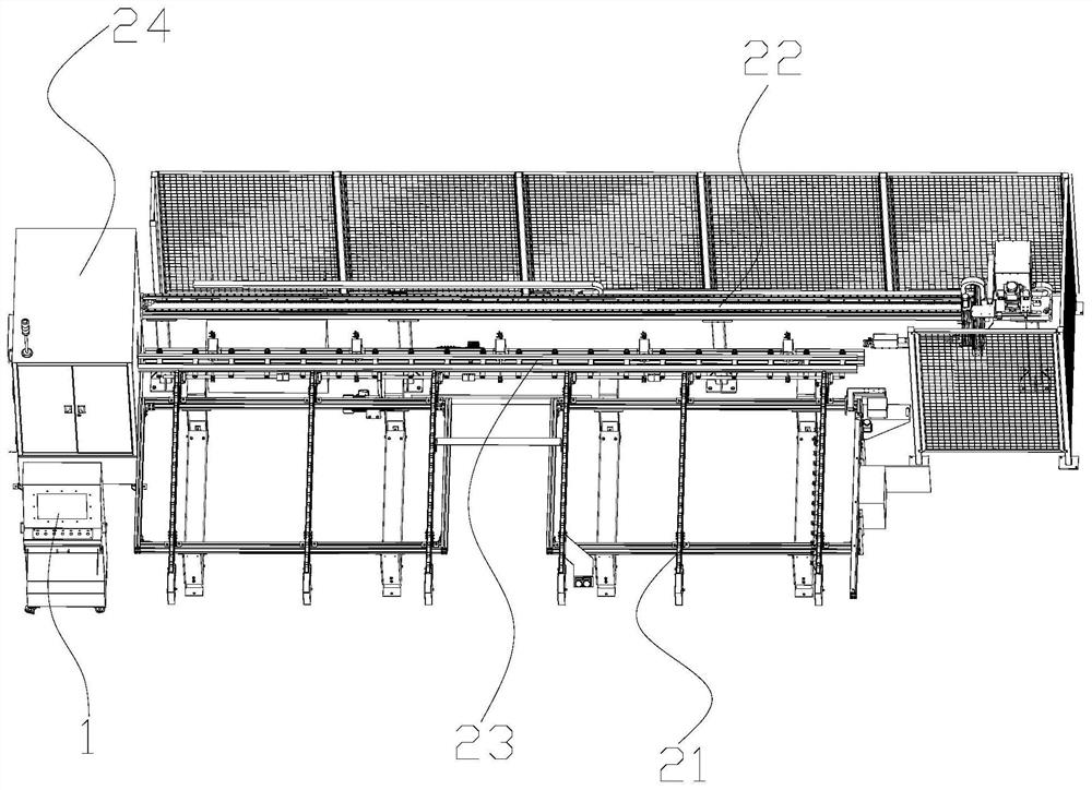 Invisible window intelligent production line