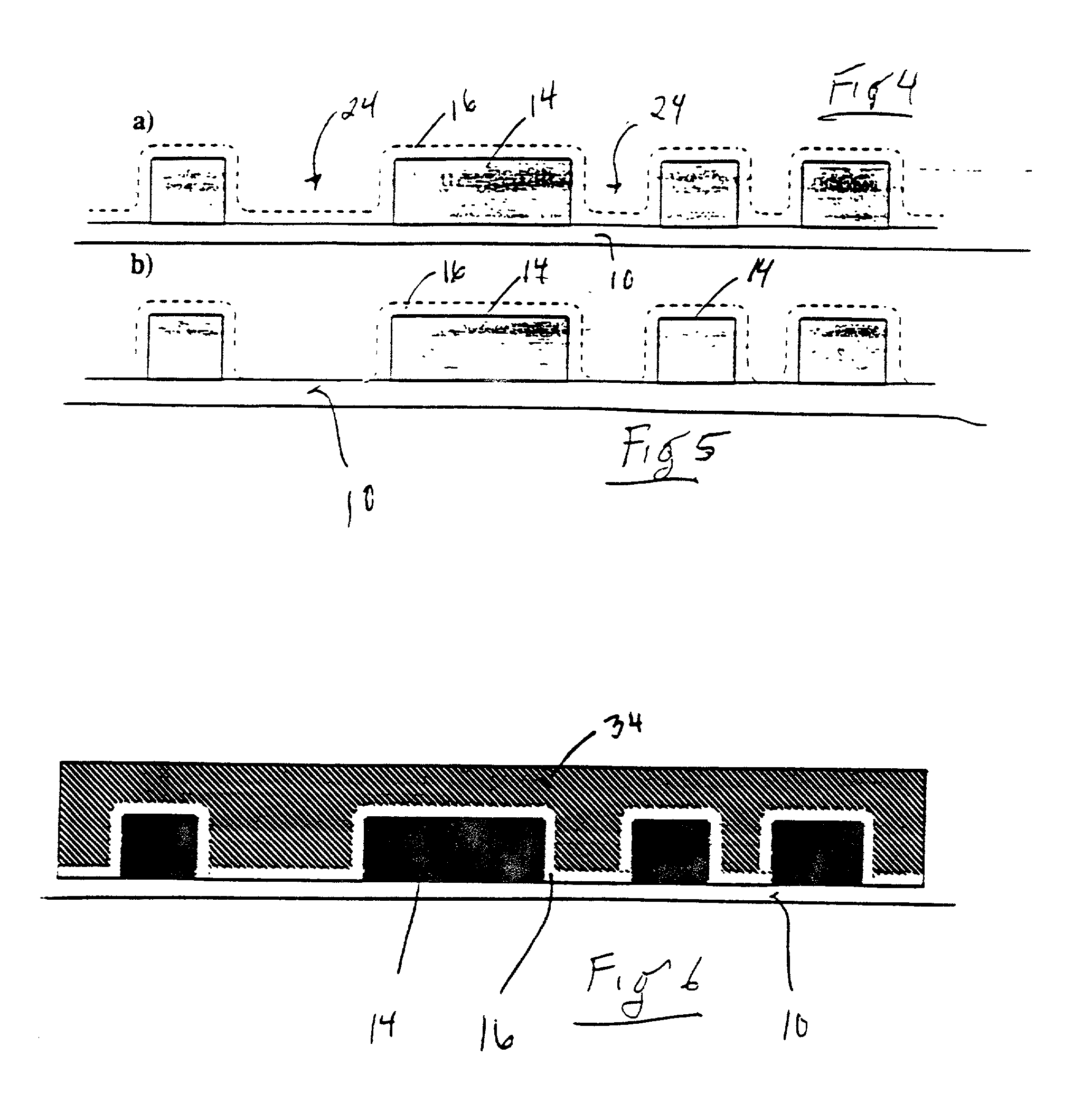 Structure and method for forming a multilayered structure