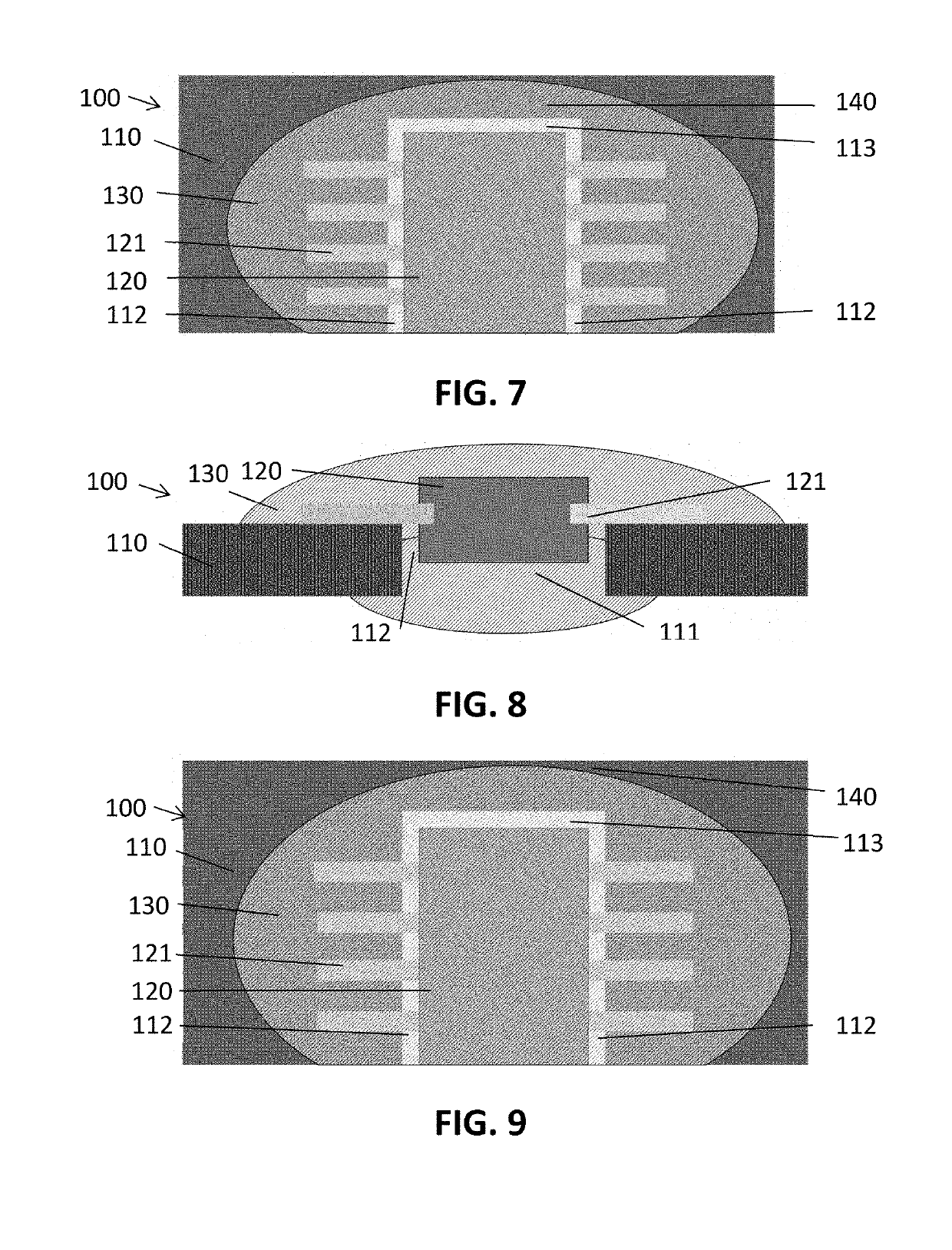 Reinforced electronic device for an electrical motor