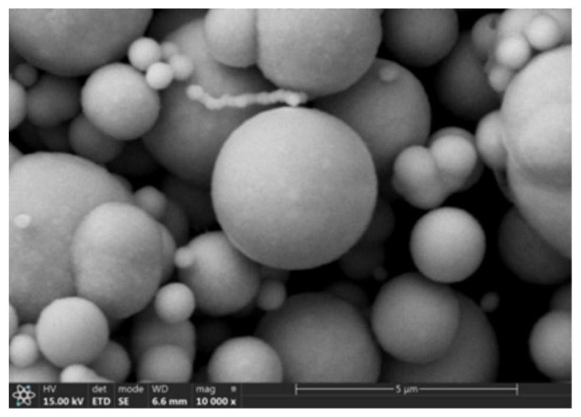 Preparation method of in-situ resin-coated anti-corrosion special-shaped magnetic wave absorber powder