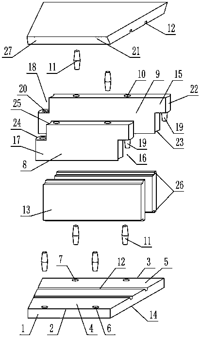 Cable troughs used in earthquake areas and loose soil areas