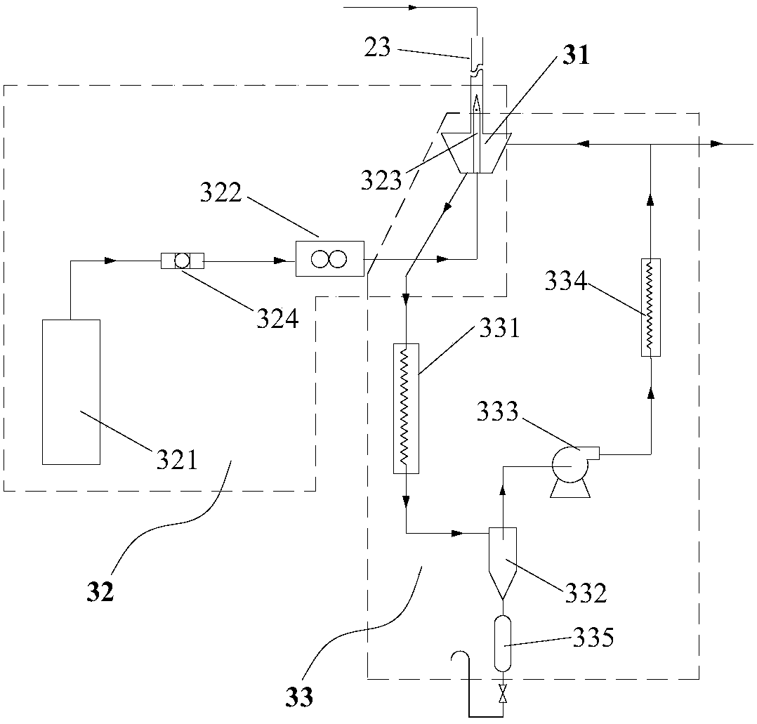 Steam pyrolysis simulation experiment device and process