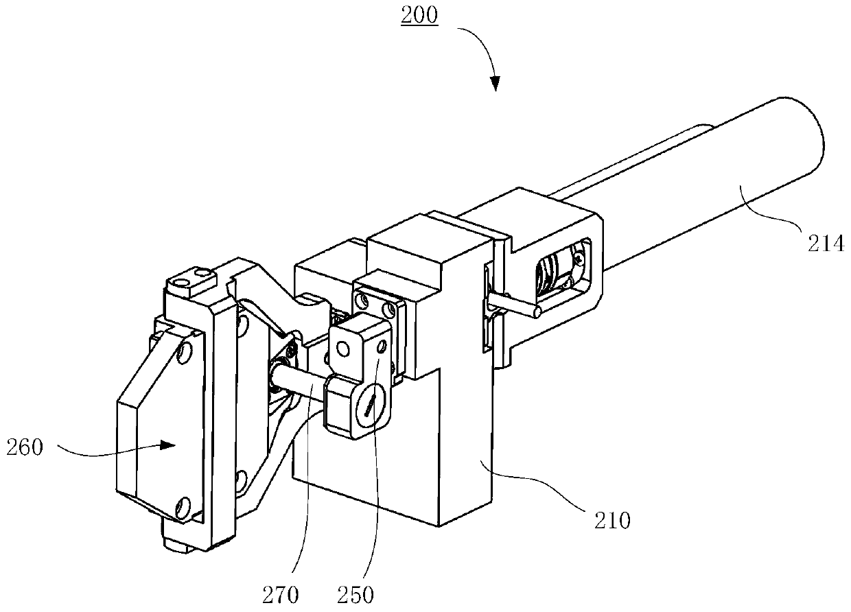 Five-bar mechanism, swing mirror system and two-dimensional swing mirror device