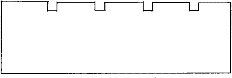 Method for preparing pyramidal patterned substrate through twice corrosion