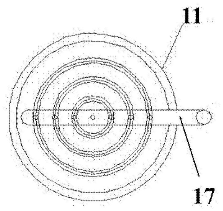 Slag cooling device, slag cooling system and slag discharging method