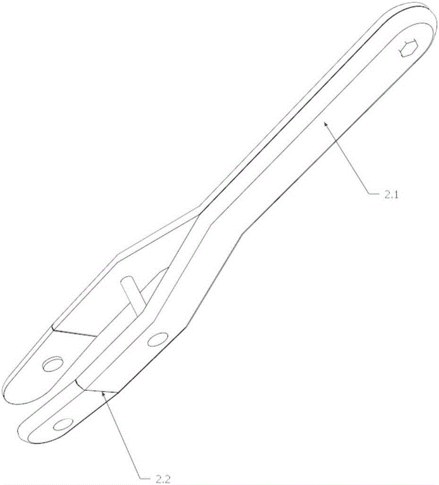 Self-locking steel rail fixing device