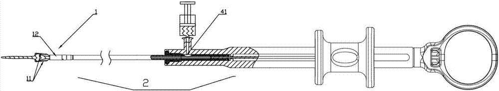 Hemostasis for cleaning bleeding of bleeding point