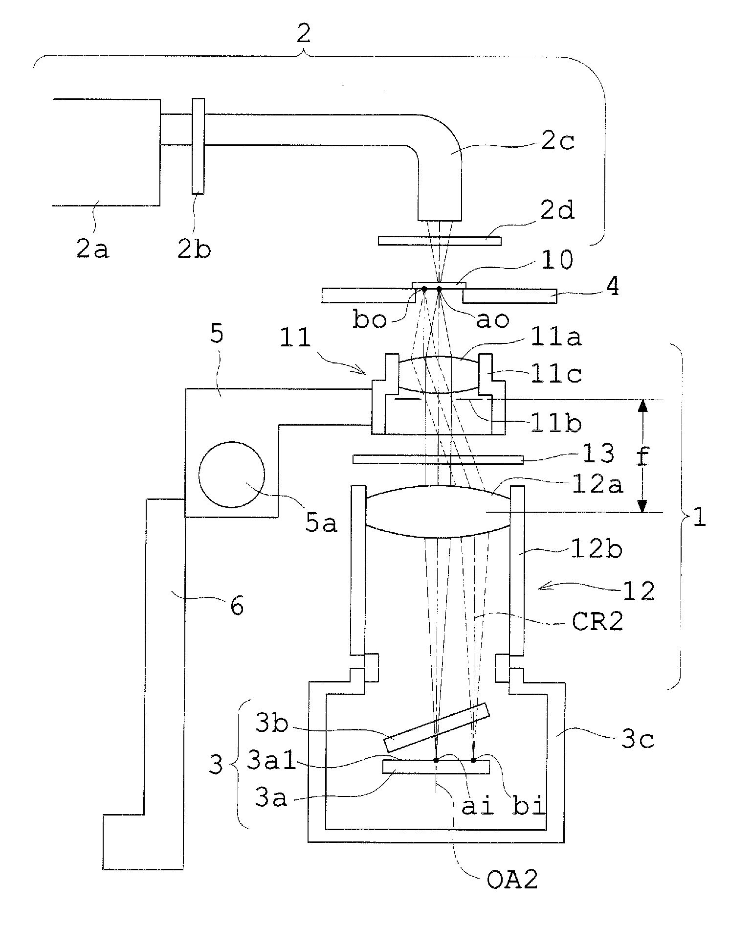 Imaging apparatus for low-light sample