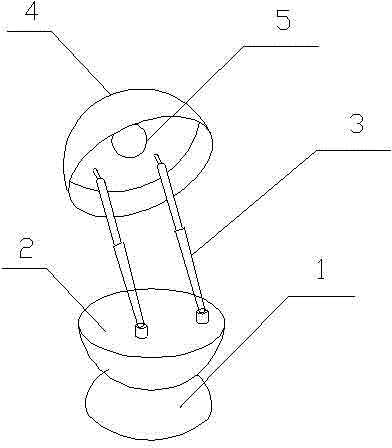 Spherical table lamp