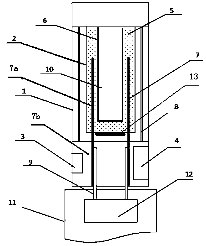 Smoking device with heat storage component and combined type smoking system
