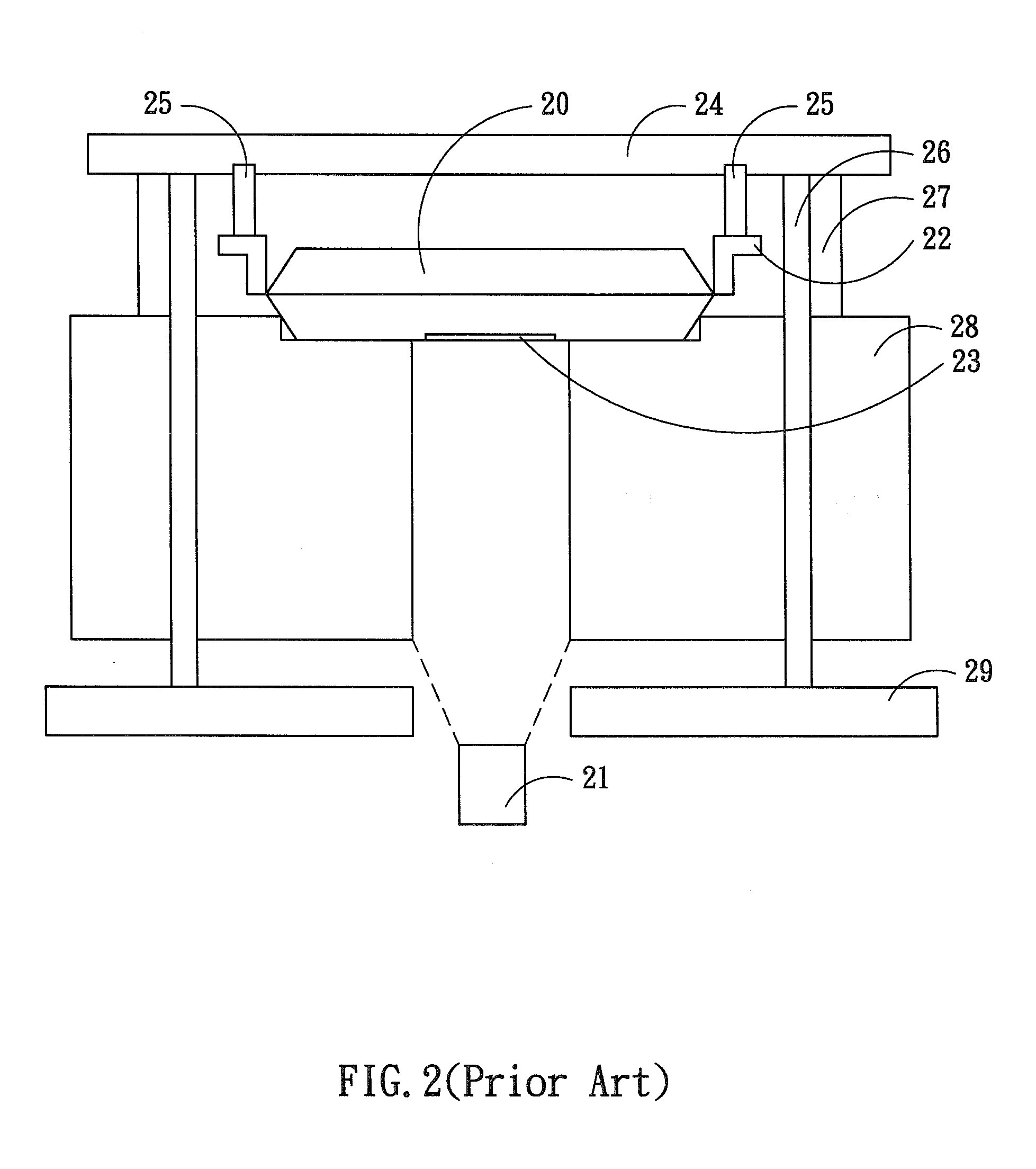 Socket, test device and test method for testing electronic element packages with leads