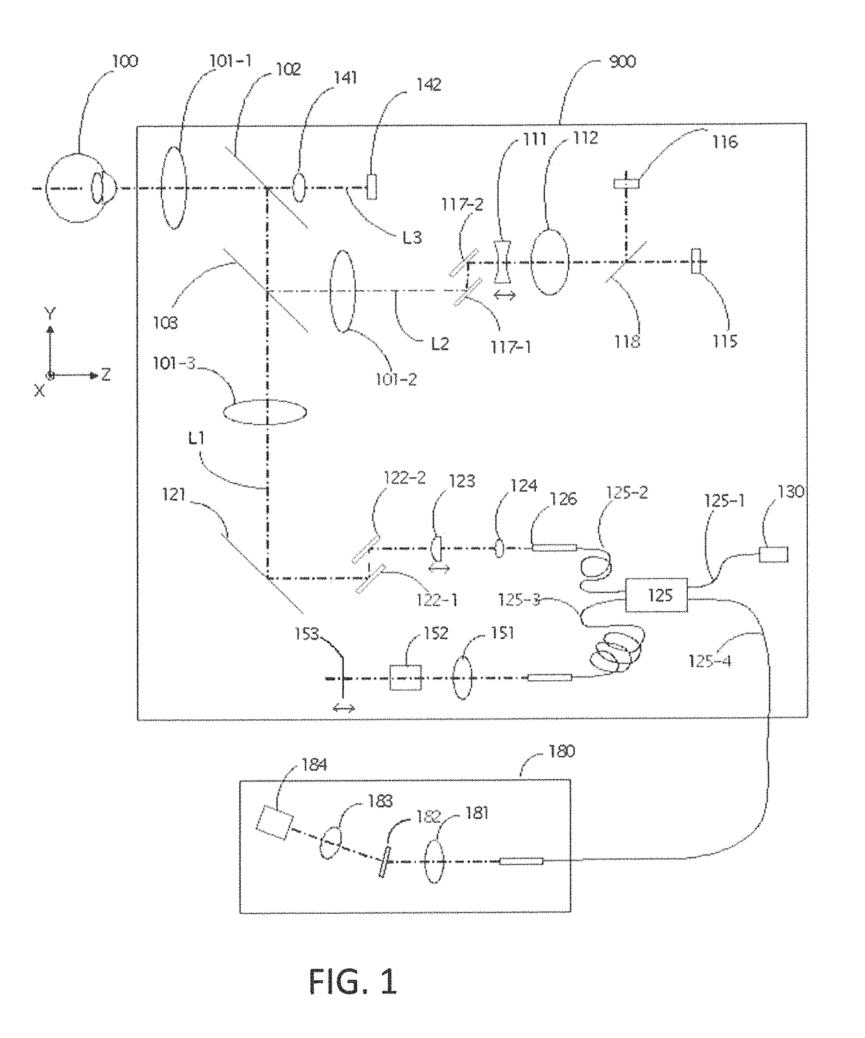 Retinal movement tracking in optical coherence tomography