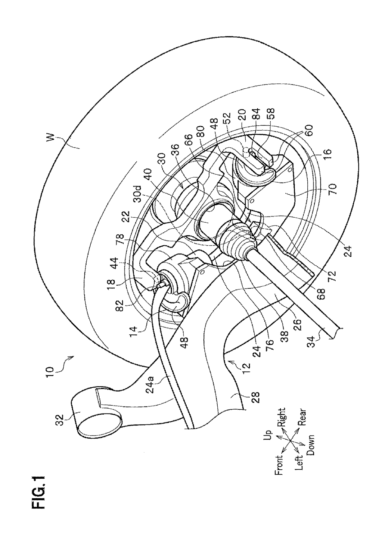 Wheel steering system