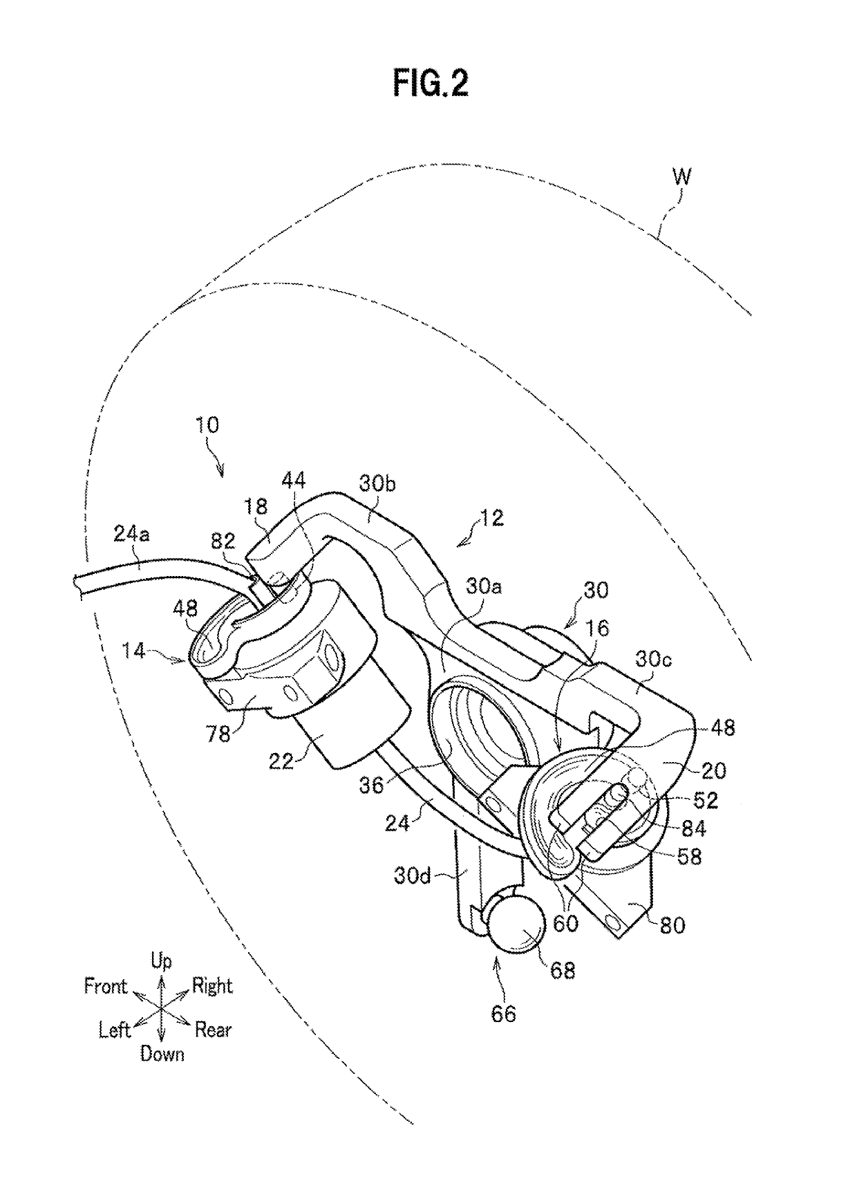 Wheel steering system