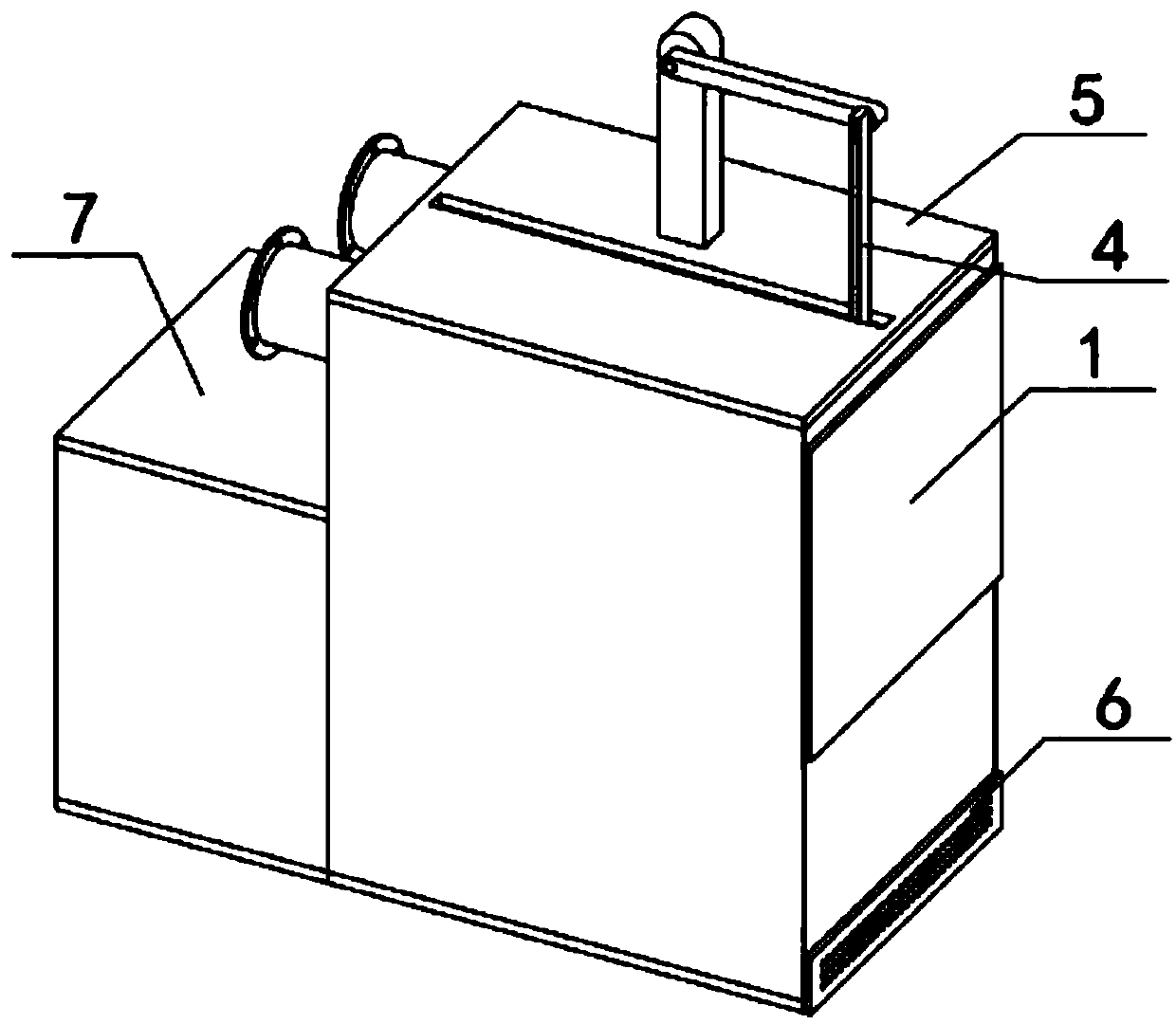 Sewage purification disposal device