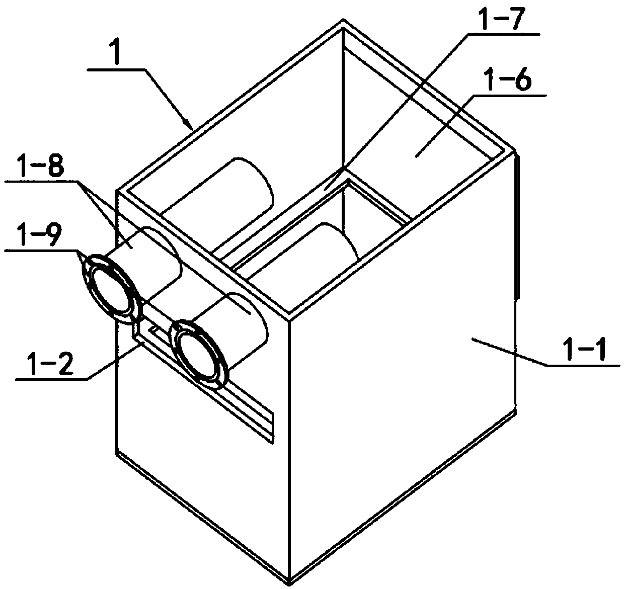 Sewage purification disposal device