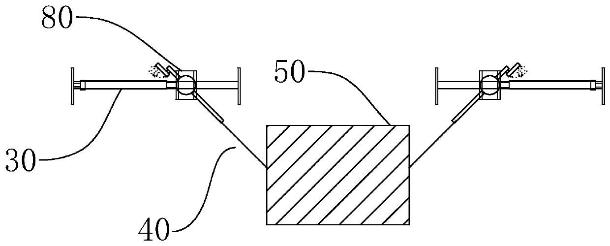 Mobile online resistance detection system for electrostatic powder spraying