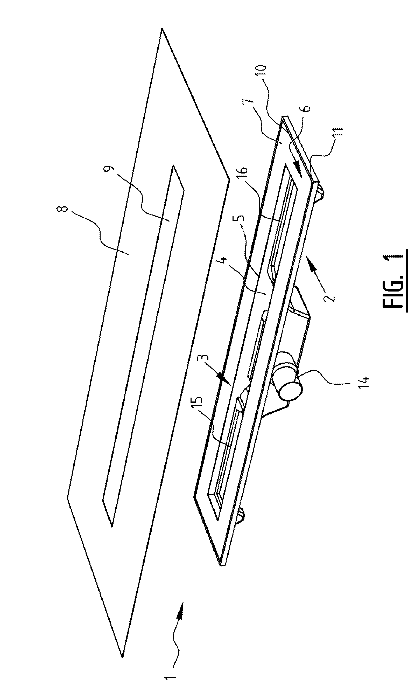 Drain assembly, drain body for use in such an assembly and method for building-in of a drain