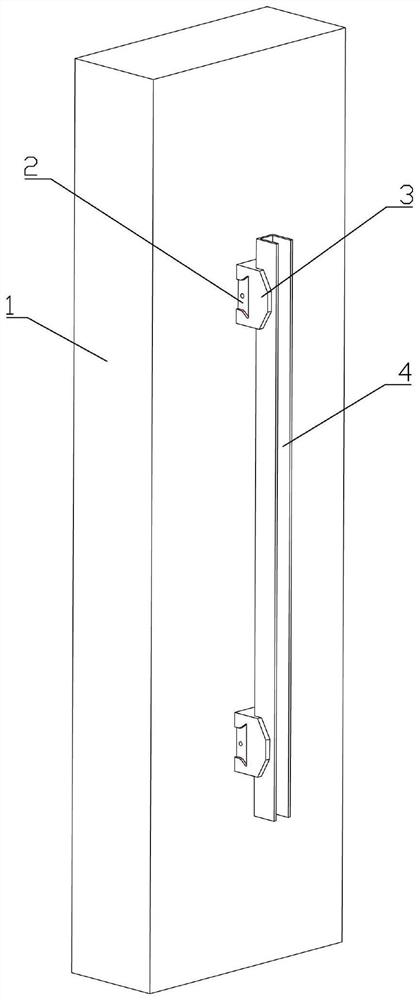 A climbing formwork suspension