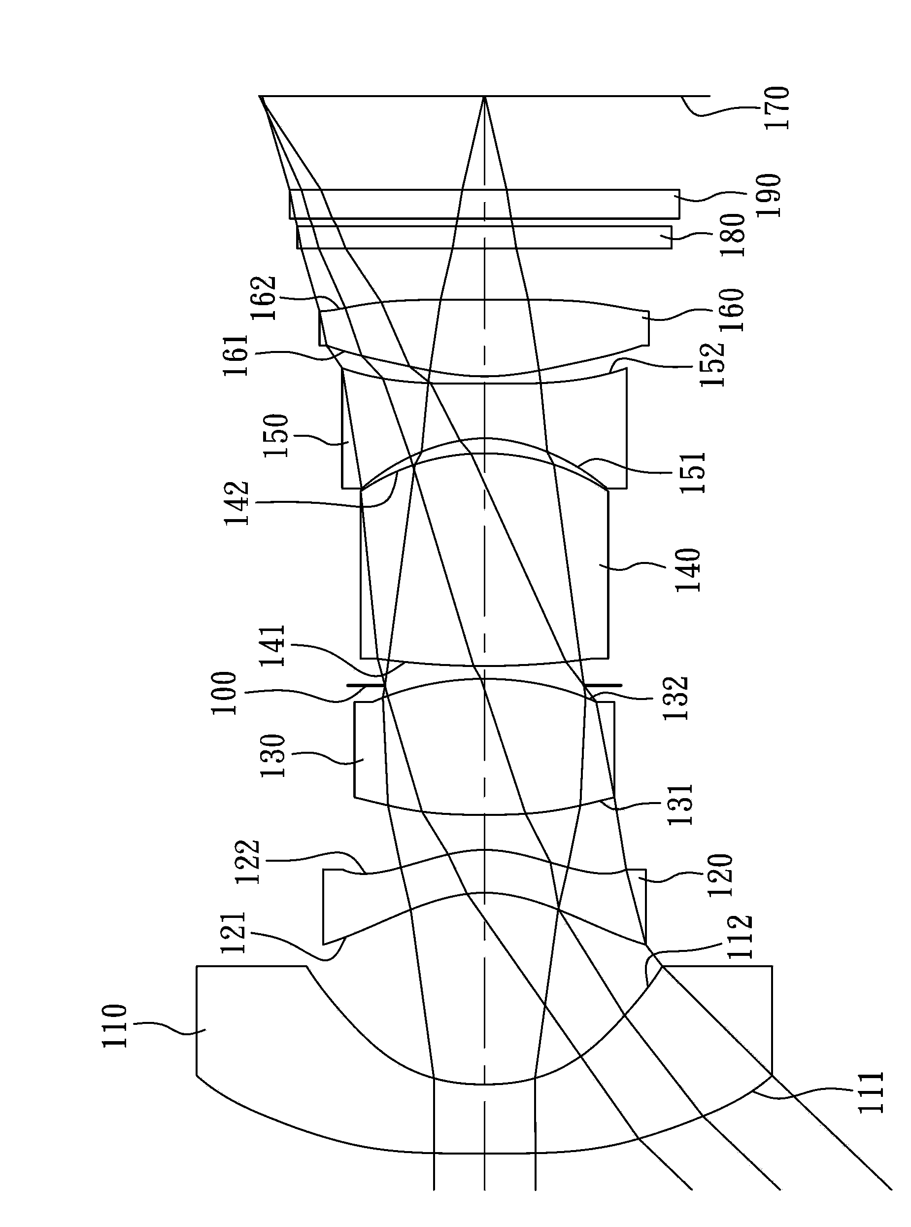 Wide-angle optical lens assembly