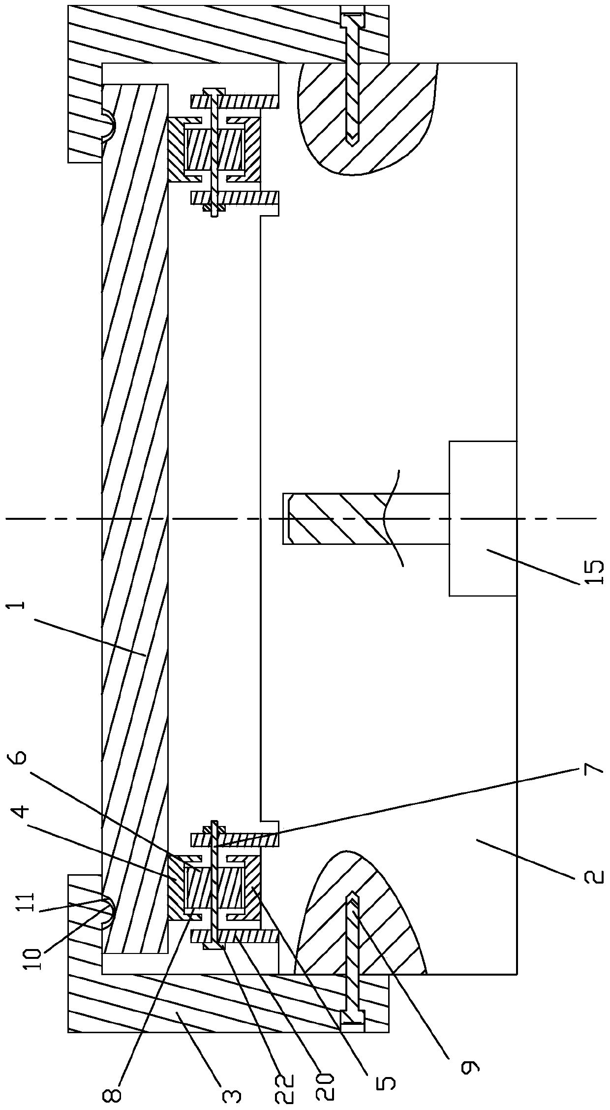 A safety protection mechanism for the driver when the vehicle brakes suddenly