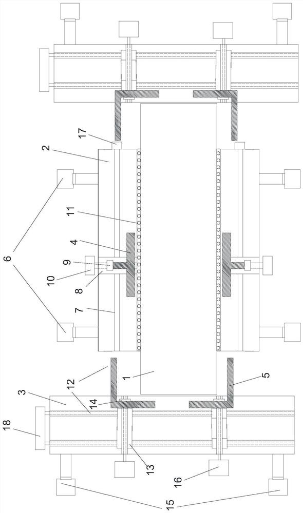 Automatic plate auxiliary assembly table