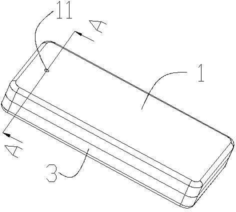 Electronic device with pressure relief structure