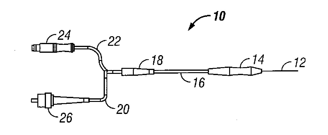 Flush Tip Illuminating Laser Probe Treatment Apparatus