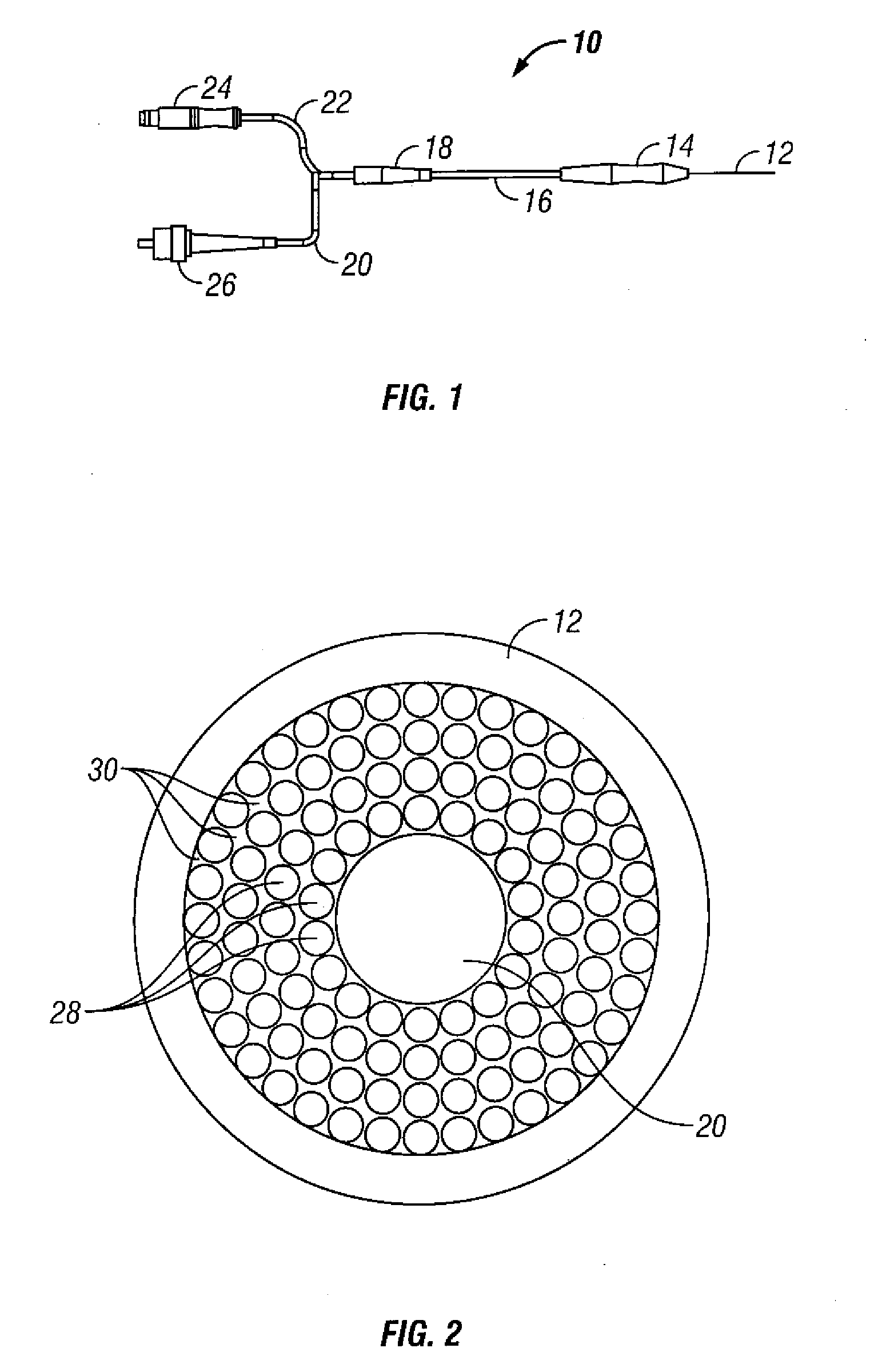 Flush Tip Illuminating Laser Probe Treatment Apparatus