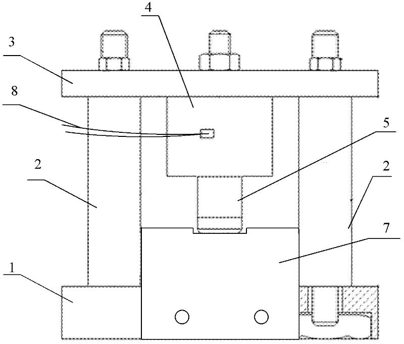 Leaf spring normal-temperature and high-temperature stress relaxation life predicting method