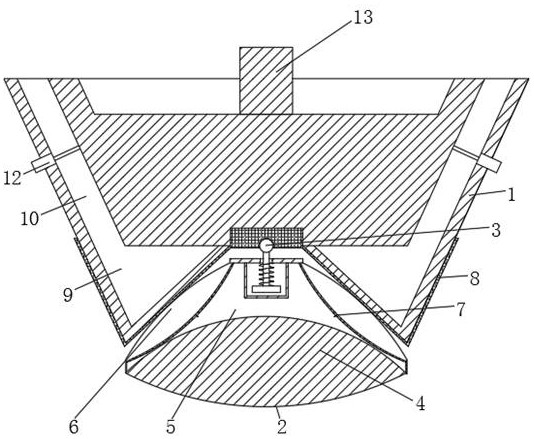 Swimming fishing device based on marine ranching platform