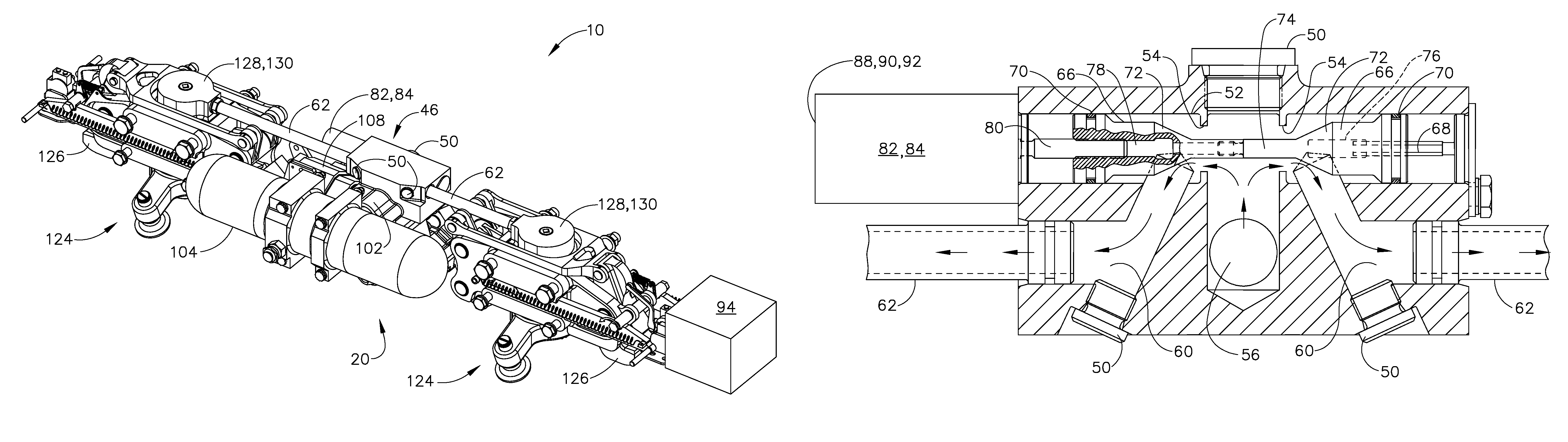 System and method for in-flight adjustment of store ejector gas flow orificing