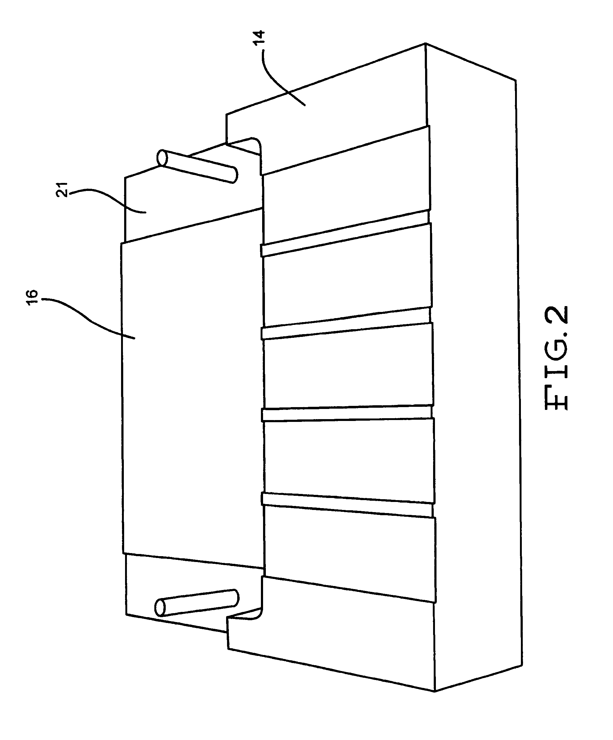 Apparatus and method for fabricating shear test coupons