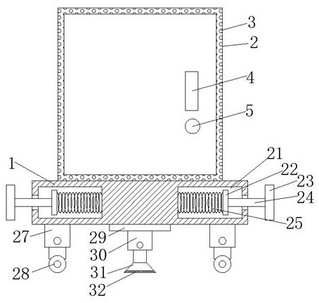 Equipment cabinet for electronics and electricians