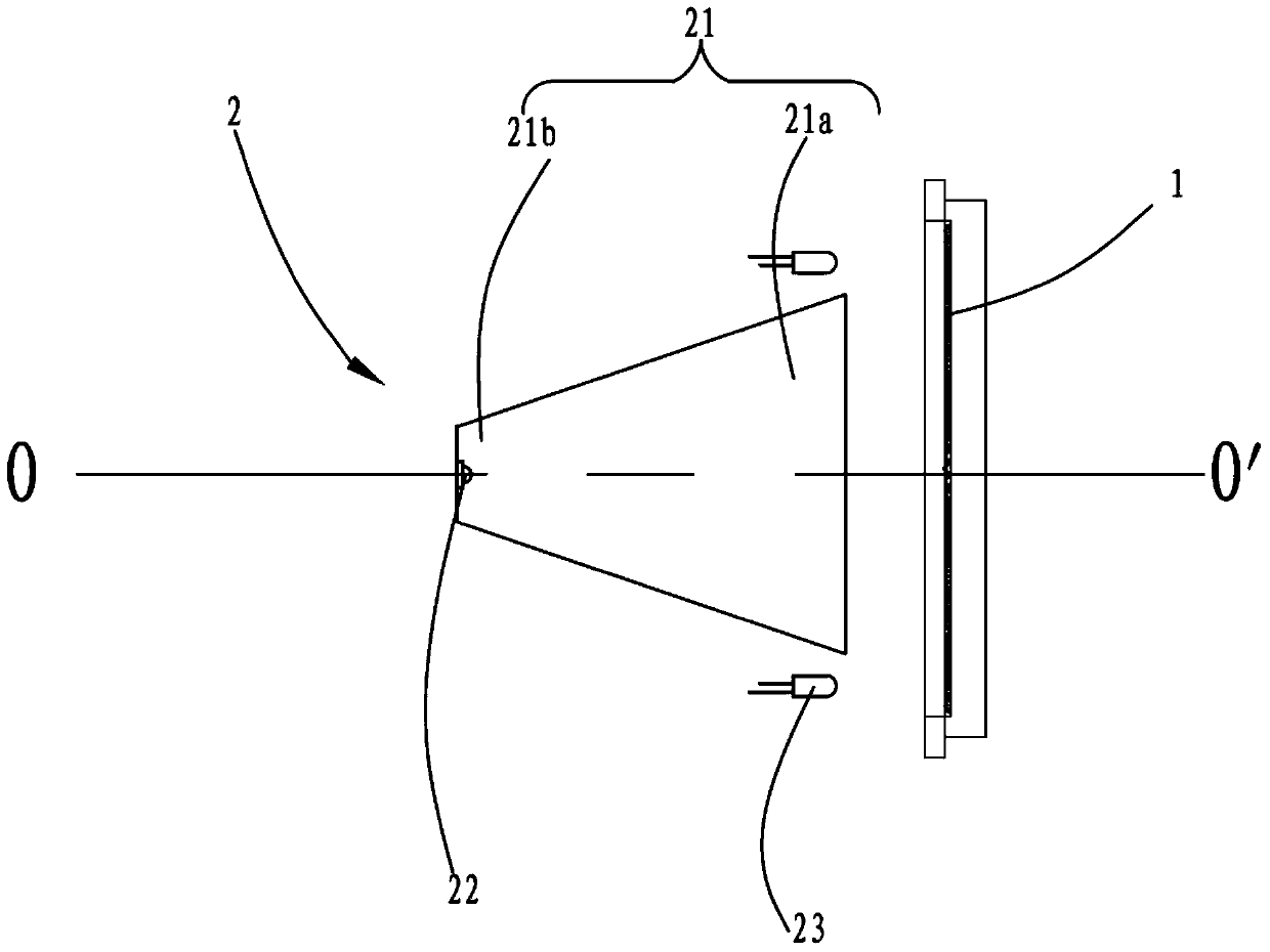 A light distribution lens and an LED lamp with the light distribution lens