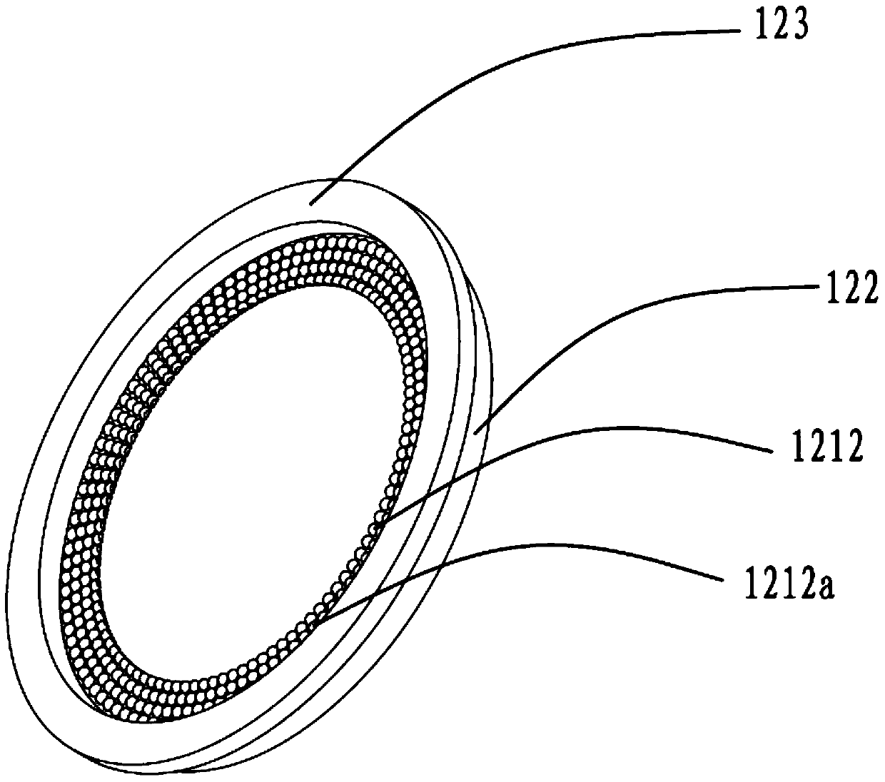 A light distribution lens and an LED lamp with the light distribution lens