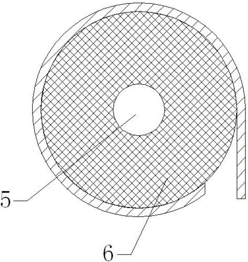 Organic silicon hydrolyzer with collecting device