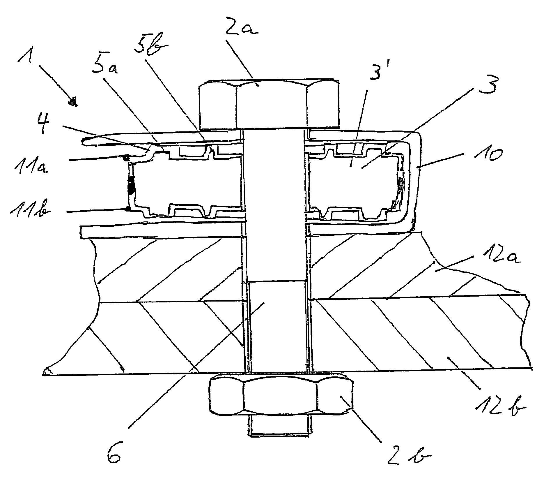 Control device for non-positive connections