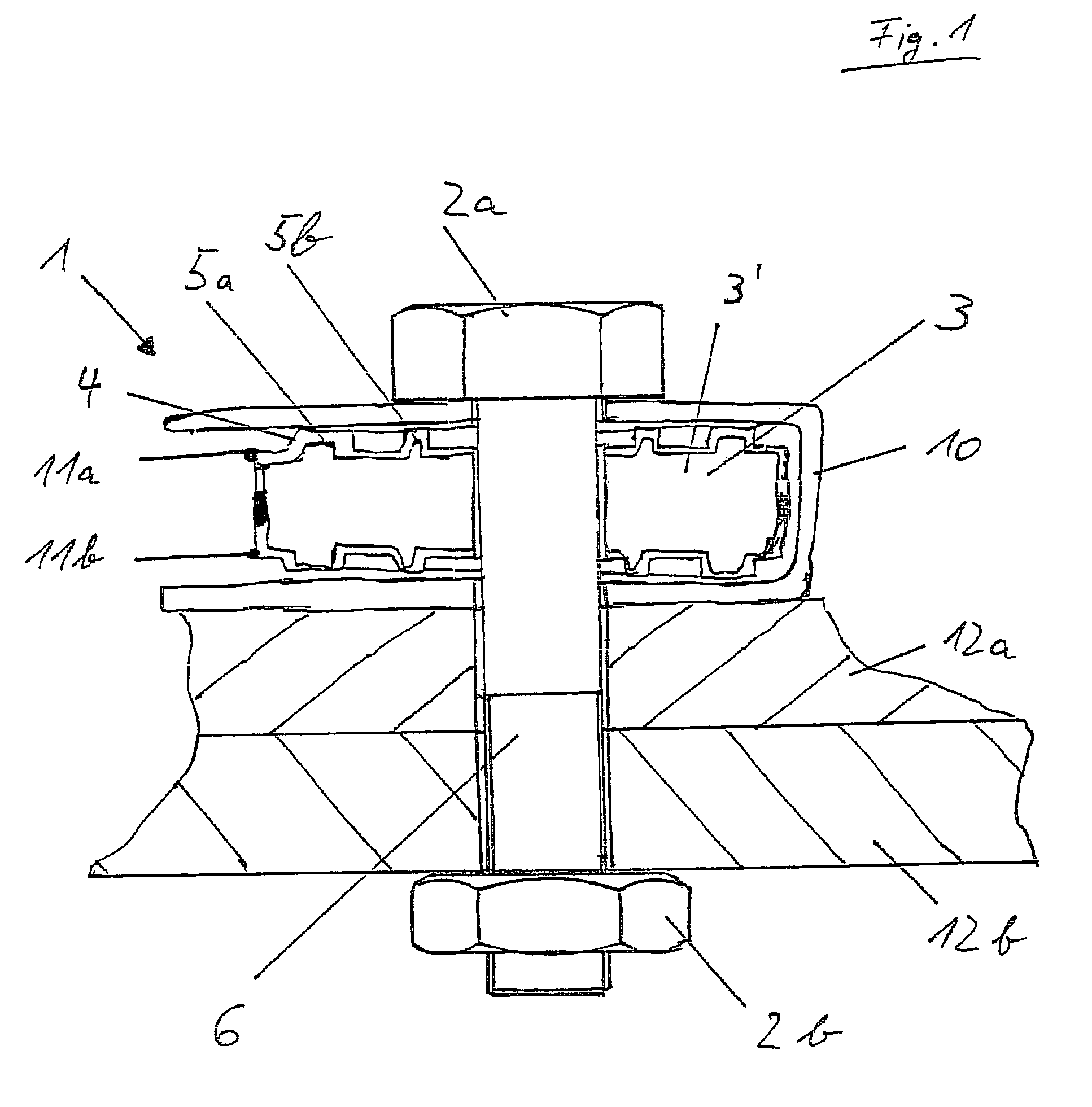 Control device for non-positive connections