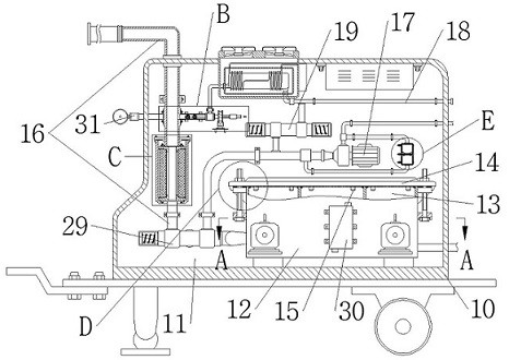 A vacuum pumping method and vacuum pumping device for a low-temperature tank car