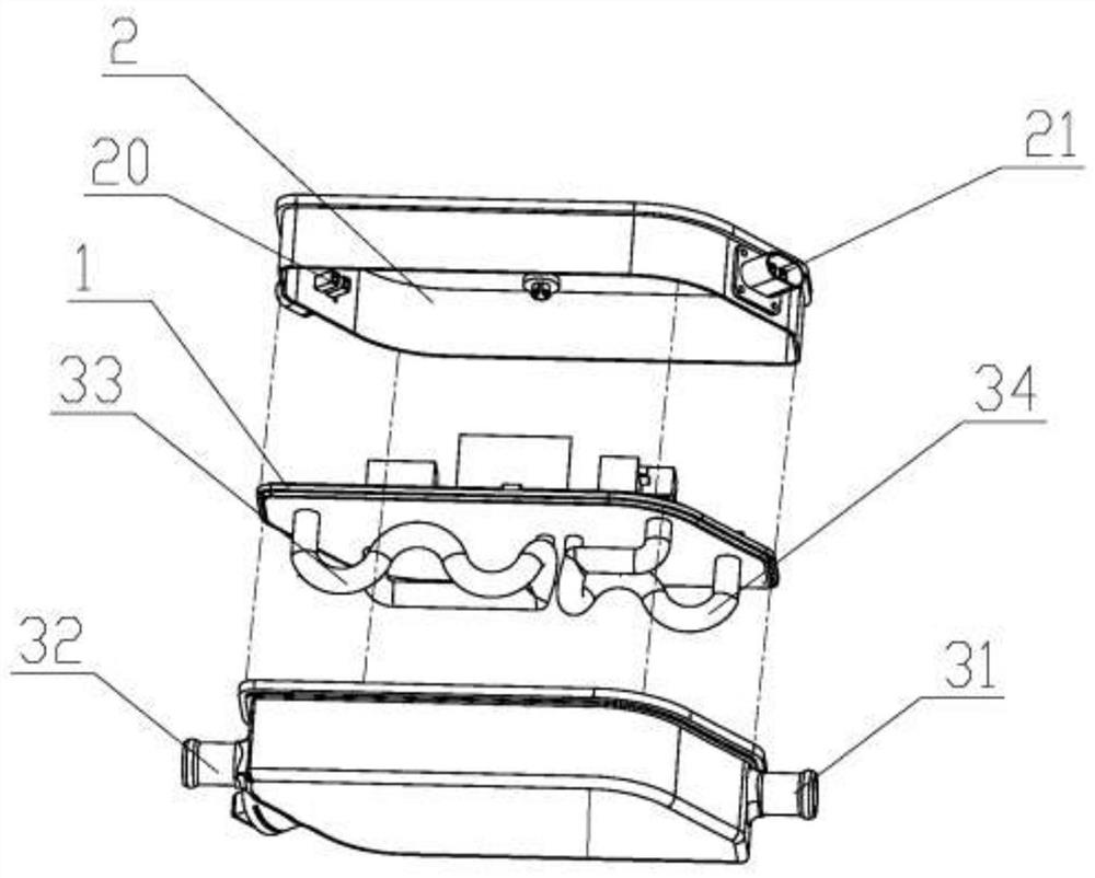 A resistance wire liquid heater for thermal management of new energy vehicles