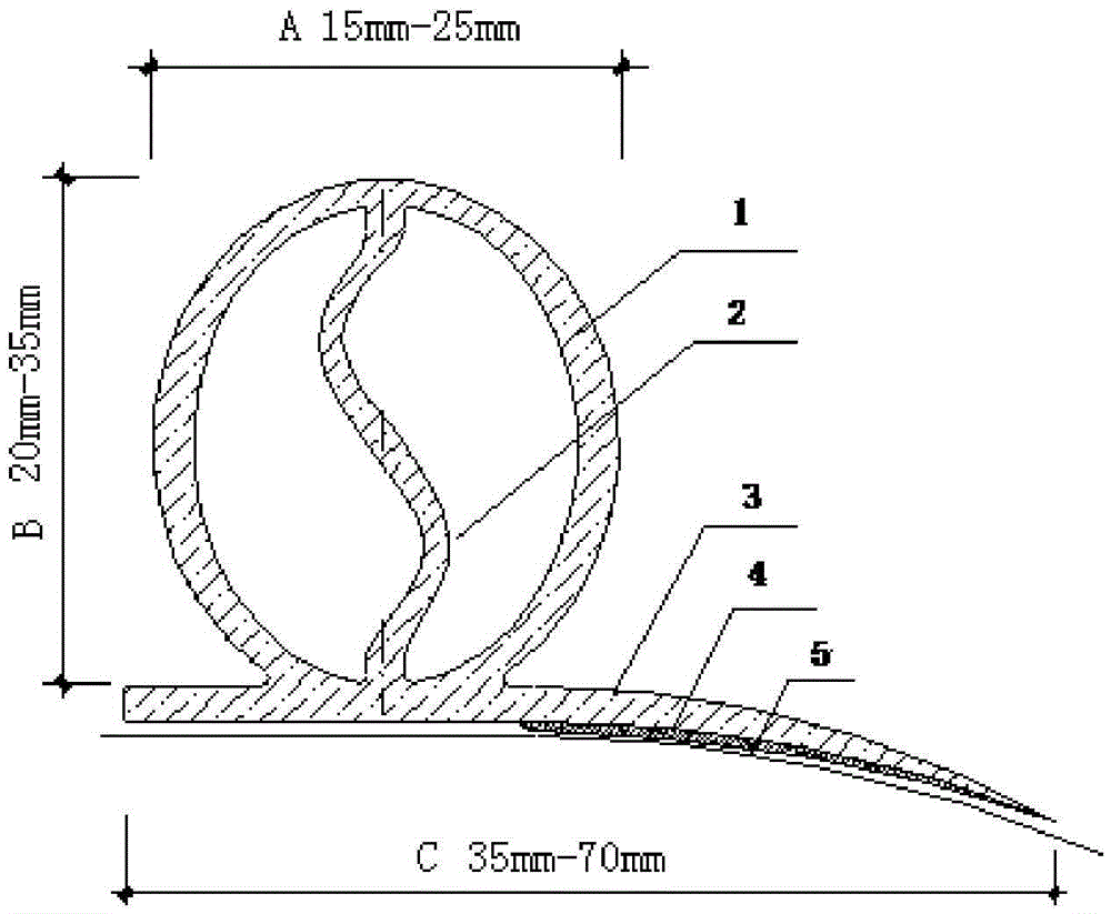 Water stopper for waterproofing and sealing and using method thereof