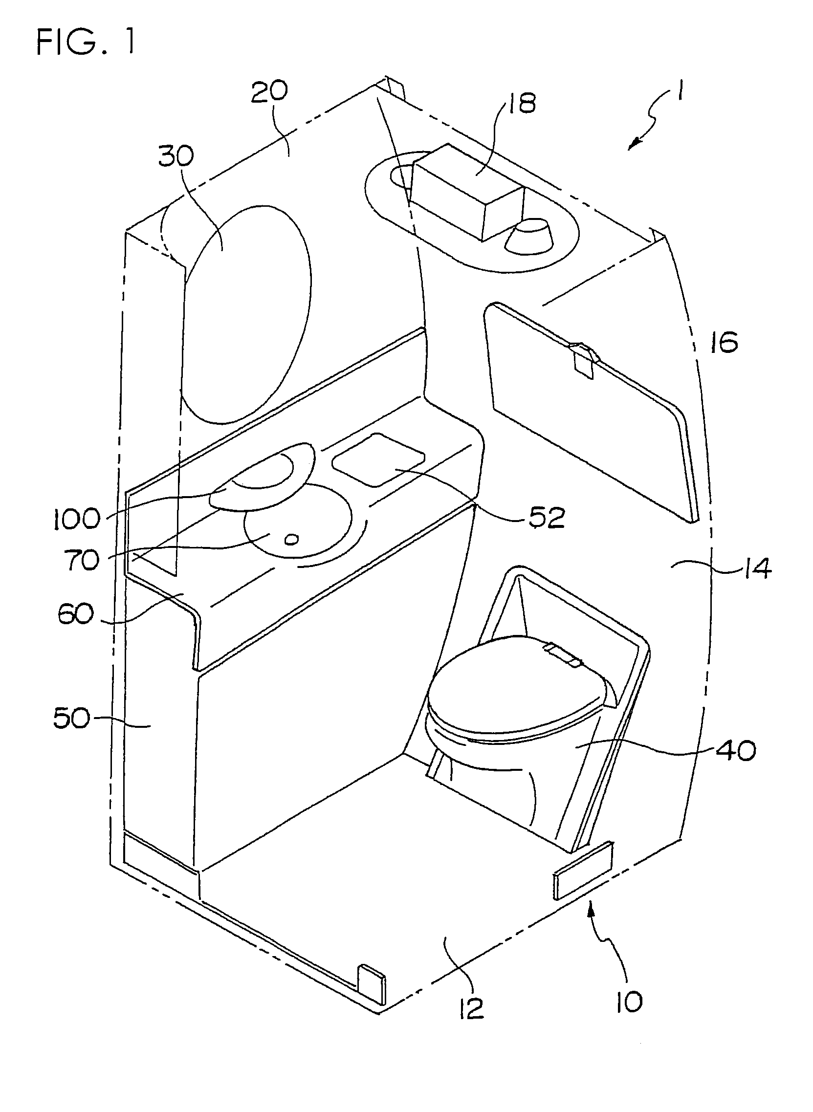 Automatic faucet for lavatory unit of aircraft