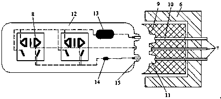 Power active separation modular safety socket